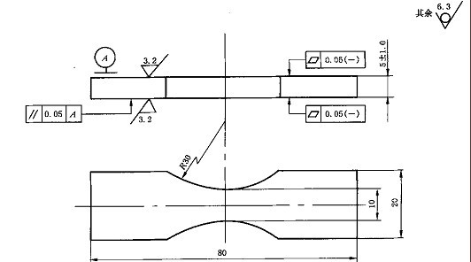 GB/T10423-2002試驗(yàn)機(jī)做燒結(jié)金屬摩擦材料拉伸